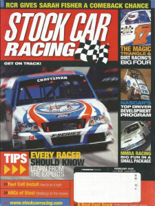 STOCK CAR RACING 2006 FEB - Open-Wheel-NASCAR,Fisher,Whitley,MMRA, Fastruck